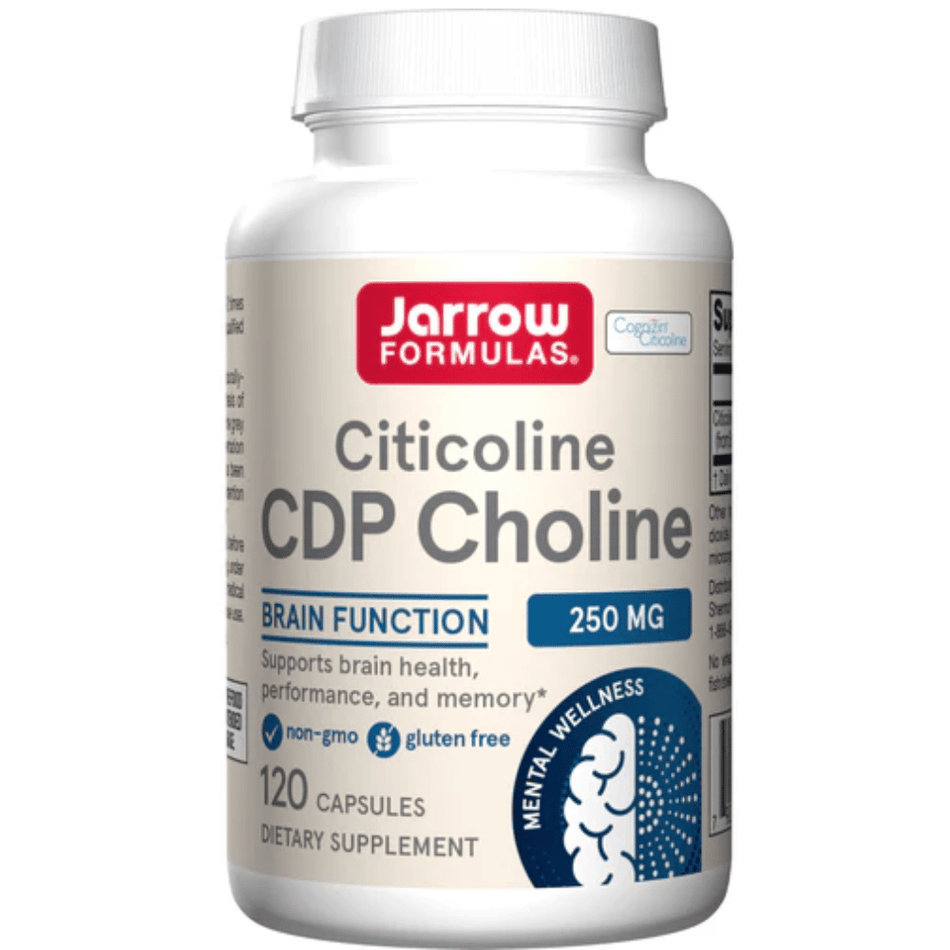 Jarrow Formulas Citicoline CDP Choline, 250mg - 120 caps- Lillys Pharmacy and Health Store