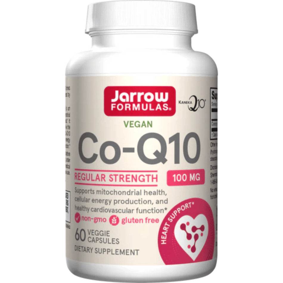 Jarrow Formulas Co-Q10, 100mg - 60 vcaps- Lillys Pharmacy and Health Store