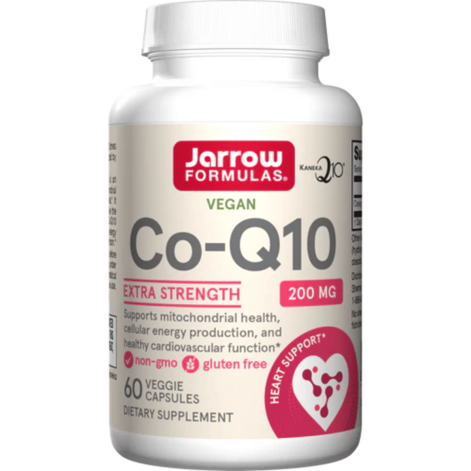 Jarrow Formulas Co-Q10, 200mg - 60 vcaps- Lillys Pharmacy and Health Store