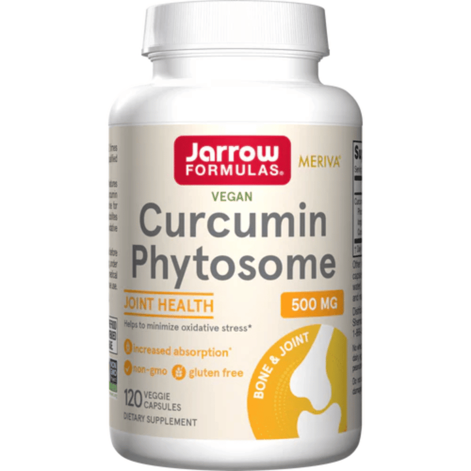 Jarrow Formulas Curcumin Phytosome (Meriva), 500mg - 120 vcaps- Lillys Pharmacy and Health Store