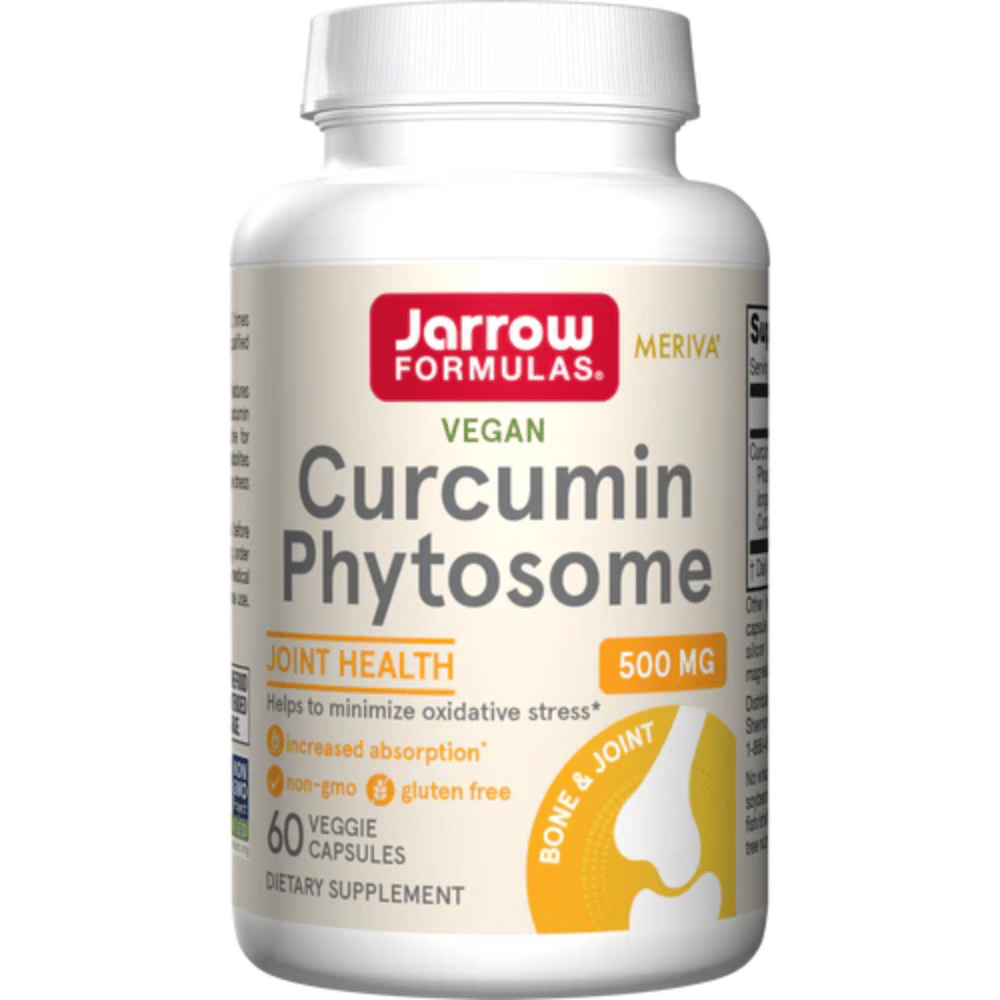 Jarrow Formulas Curcumin Phytosome (Meriva), 500mg - 60 vcaps- Lillys Pharmacy and Health Store