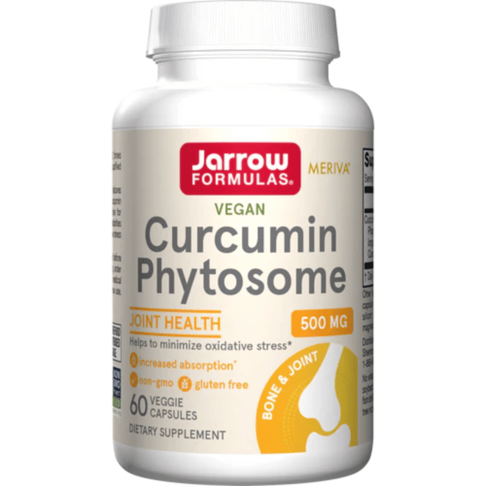 Jarrow Formulas Curcumin Phytosome (Meriva), 500mg - 60 vcaps- Lillys Pharmacy and Health Store