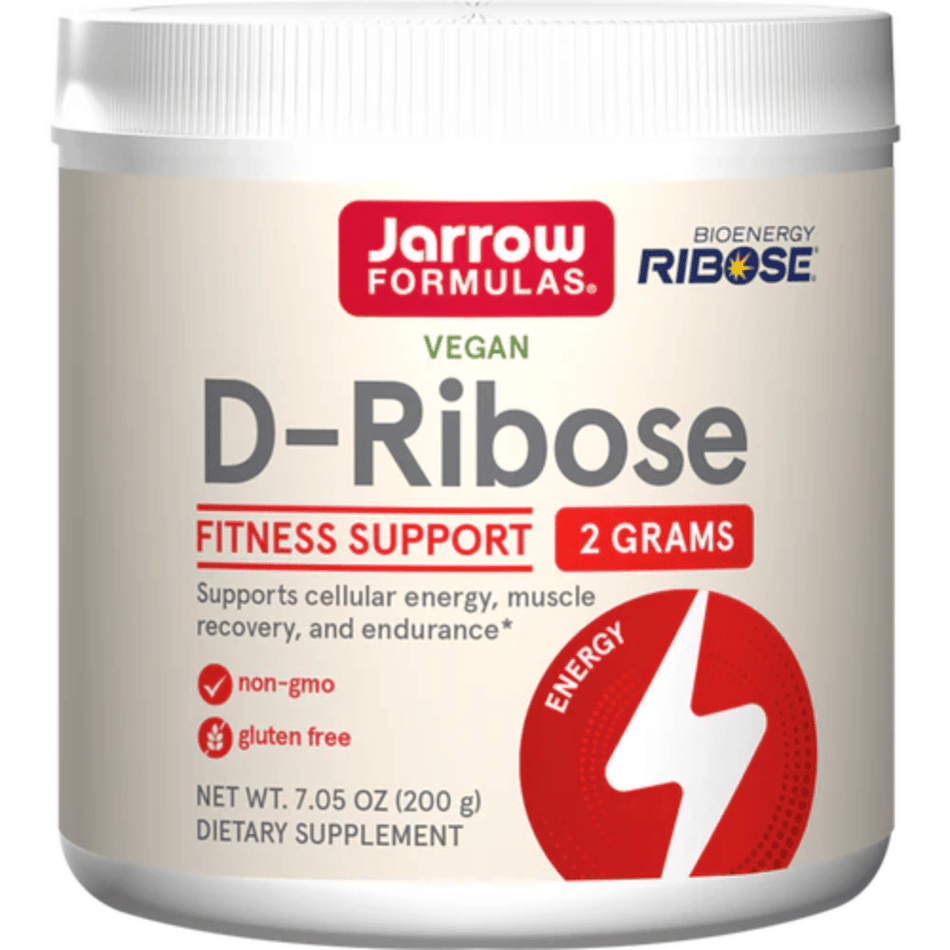 Jarrow Formulas D-Ribose, Powder - 200g- Lillys Pharmacy and Health Store