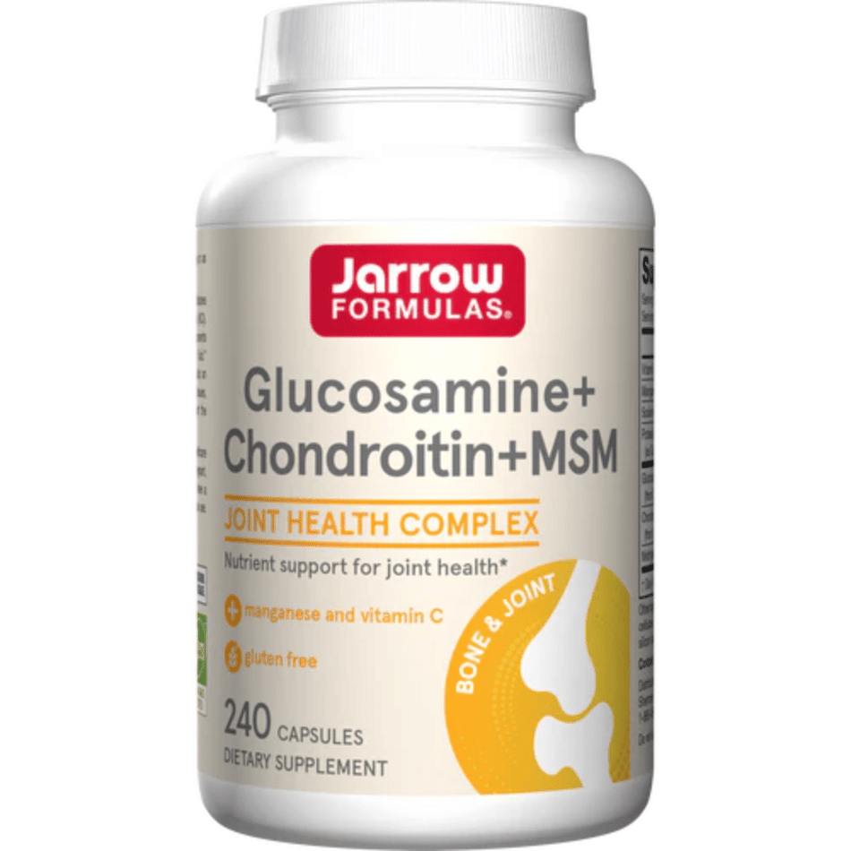 Jarrow Formulas Glucosamine + Chondroitin + MSM - 240 caps- Lillys Pharmacy and Health Store