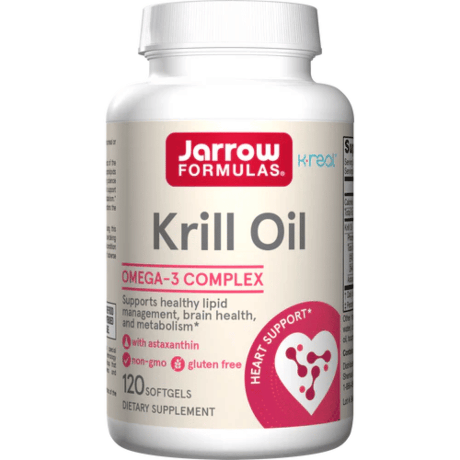 Jarrow Formulas Krill Oil - 120 softgels- Lillys Pharmacy and Health Store