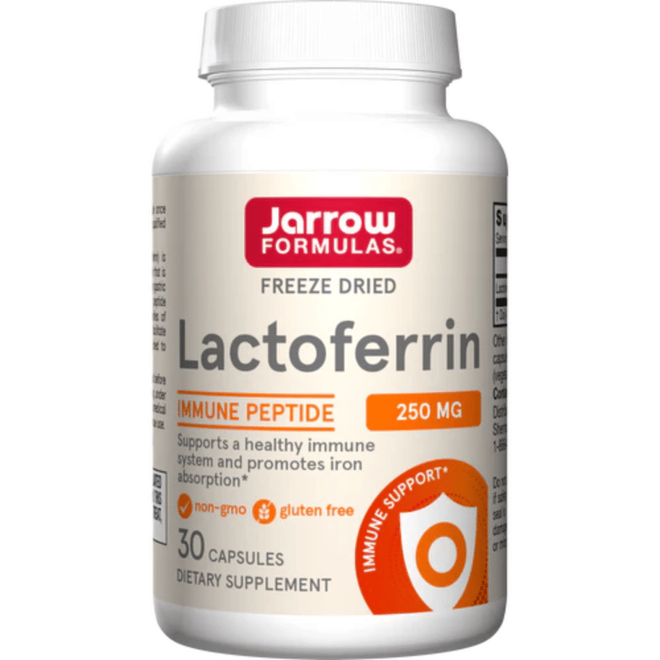 Jarrow Formulas Lactoferrin, 250mg - 30 caps- Lillys Pharmacy and Health Store