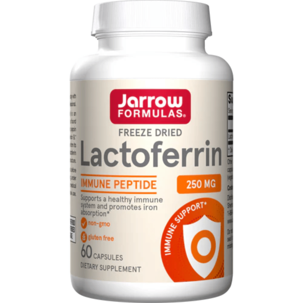 Jarrow Formulas Lactoferrin, 250mg - 60 caps- Lillys Pharmacy and Health Store