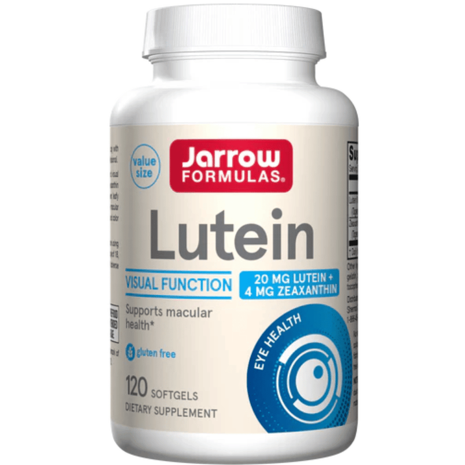 Jarrow Formulas Lutein, 20mg - 120 softgels- Lillys Pharmacy and Health Store