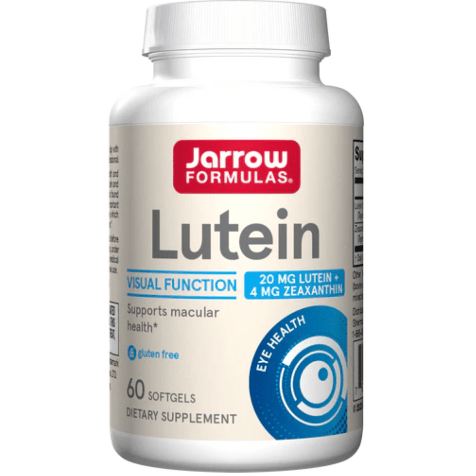 Jarrow Formulas Lutein, 20mg - 60 softgels- Lillys Pharmacy and Health Store