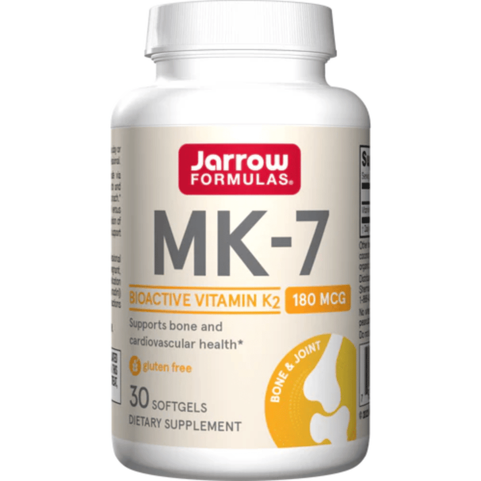 Jarrow Formulas MK-7, 180mcg - 30 softgels- Lillys Pharmacy and Health Store