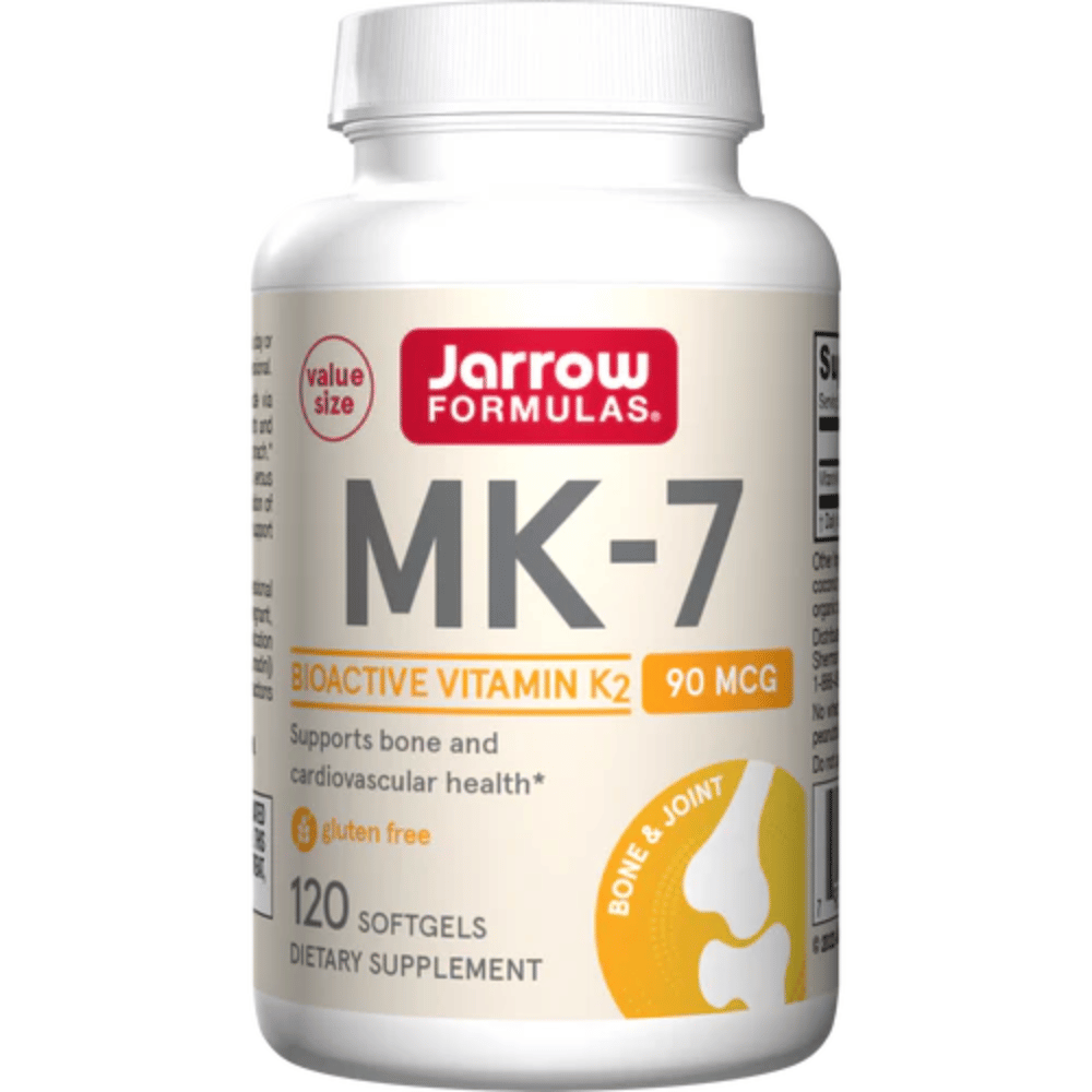 Jarrow Formulas MK-7, 90mcg - 120 softgels- Lillys Pharmacy and Health Store