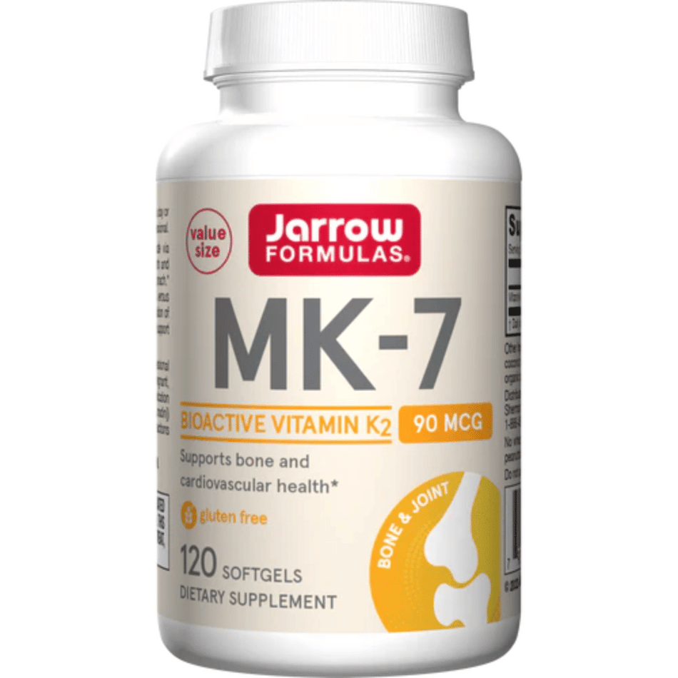 Jarrow Formulas MK-7, 90mcg - 120 softgels- Lillys Pharmacy and Health Store