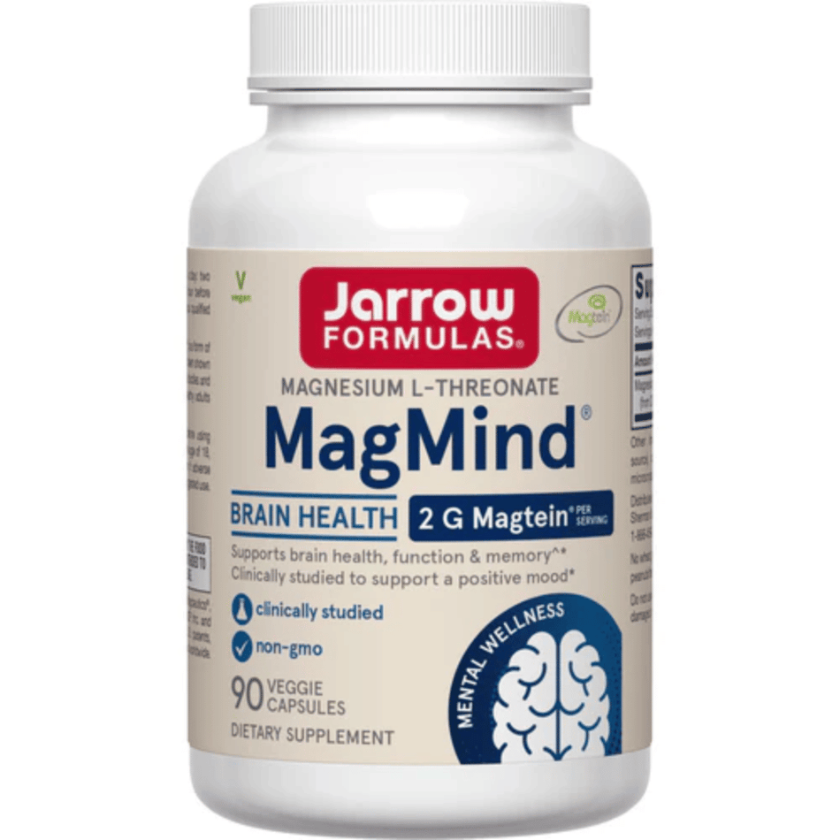Jarrow Formulas MagMind - 90 vcaps- Lillys Pharmacy and Health Store