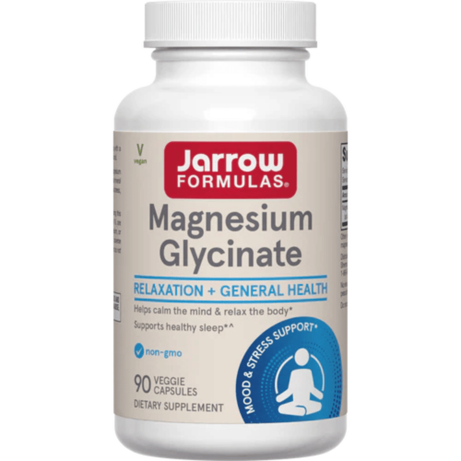Jarrow Formulas Magnesium Glycinate - 90 vcaps- Lillys Pharmacy and Health Store