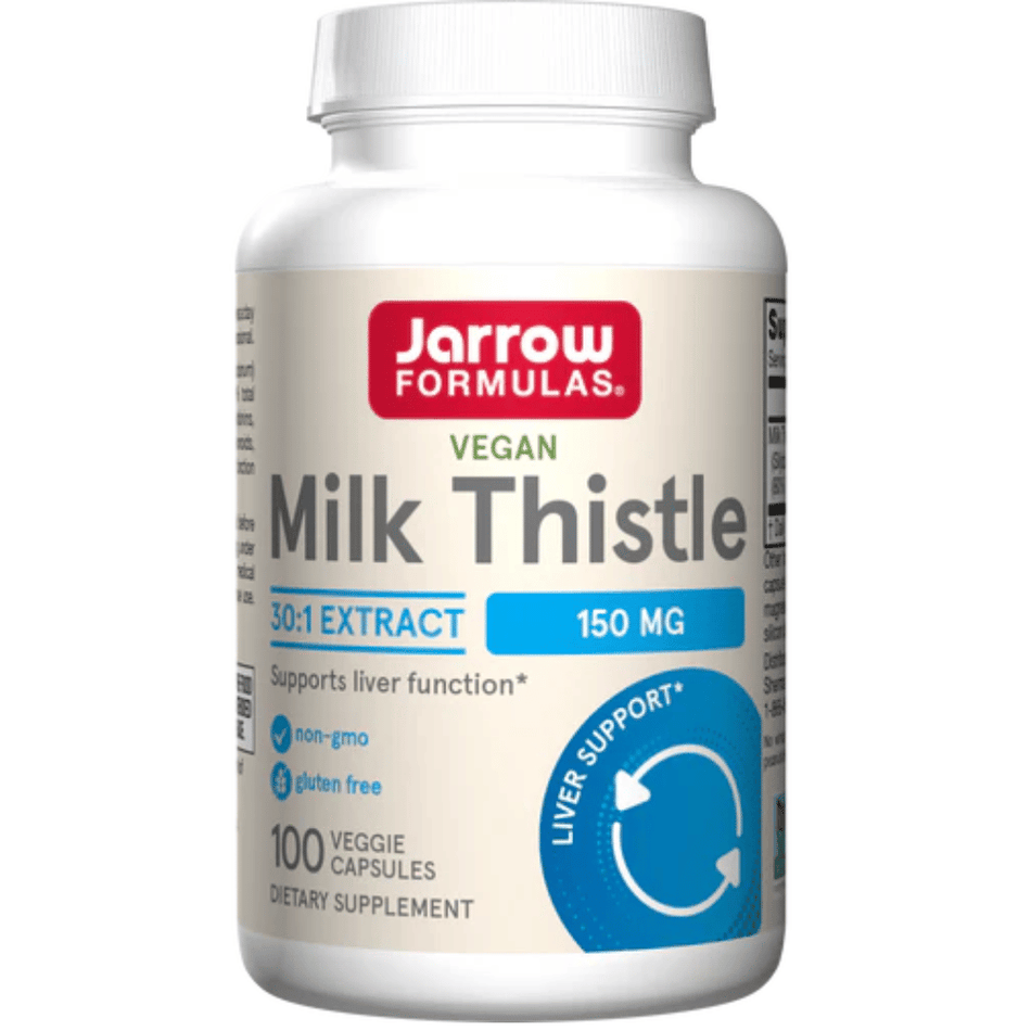 Jarrow Formulas Milk Thistle, 150mg - 100 vcaps- Lillys Pharmacy and Health Store