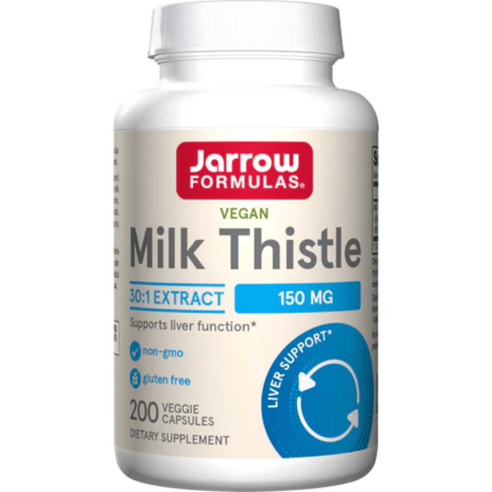Jarrow Formulas Milk Thistle, 150mg - 200 vcaps- Lillys Pharmacy and Health Store
