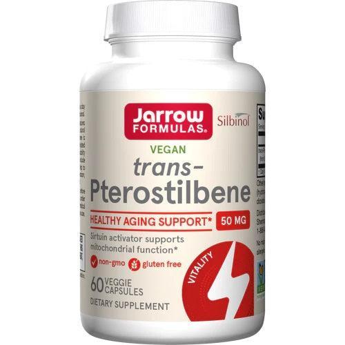 Jarrow Formulas trans - Pterostilbene, 50mg - 60 vcaps