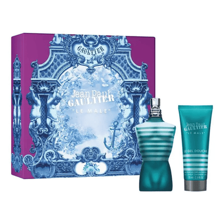 Jean Paul Gaultier JPG Le Male 75ml 2 Piece Gift Set - 75ml Eau de Toilette Spray, 75ml Shower Gel- Lillys Pharmacy and Health Store