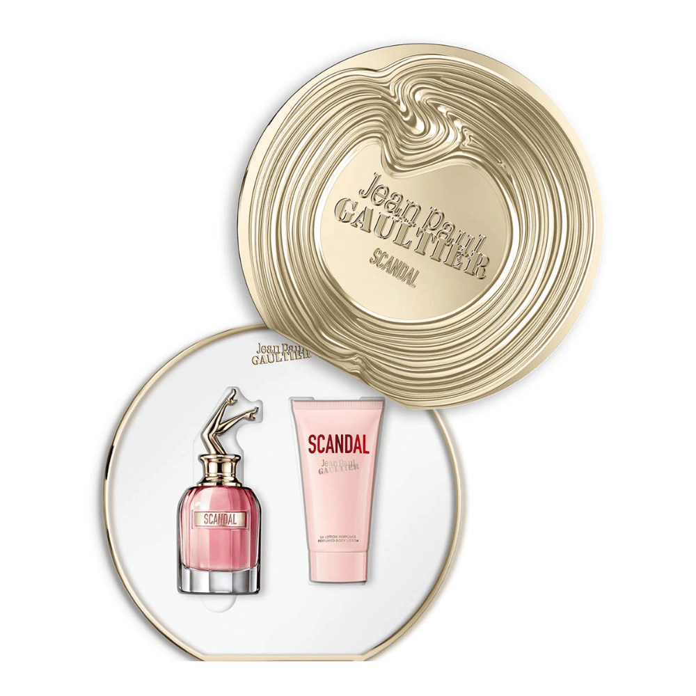 Jean Paul Gaultier JPG Scandal 50ml 2 Piece Gift Set - 50ml Eau de Parfum Spray, 75ml Body Lotion- Lillys Pharmacy and Health Store