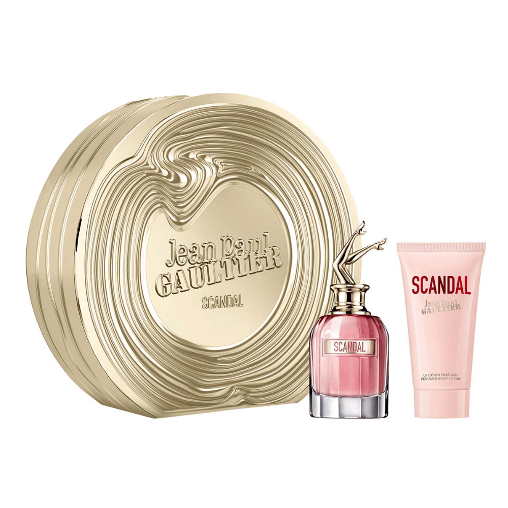 Jean Paul Gaultier JPG Scandal 50ml 2 Piece Gift Set - 50ml Eau de Parfum Spray, 75ml Body Lotion- Lillys Pharmacy and Health Store