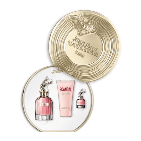 Jean Paul Gaultier JPG Scandal 80ml 3 Piece Gift Set - 80ml Eau de Parfum Spray, 75ml Body Lotion, 6ml Eau de Parfum Spray- Lillys Pharmacy and Health Store