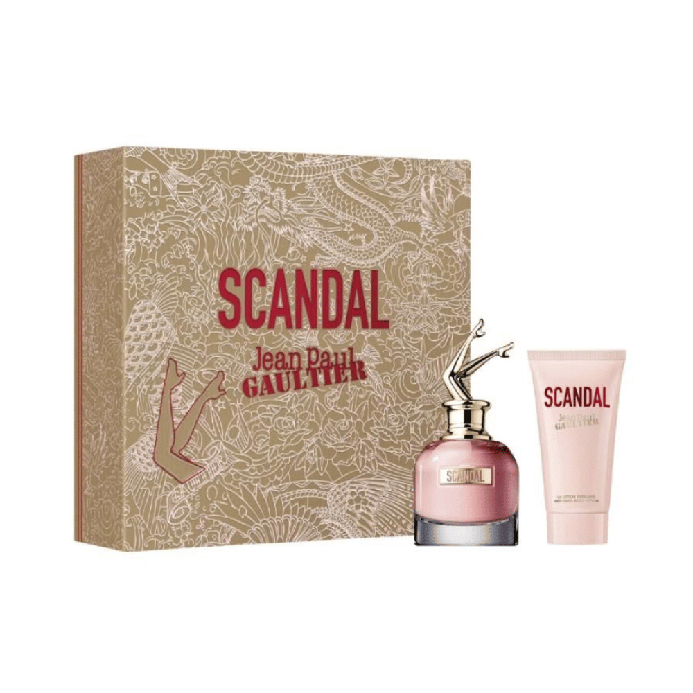 Jean Paul Gaultier JPG Scandal Women's 50ml 2 Piece Gift Set - 50ml Eau de Parfum Spray, 75ml Body Lotion- Lillys Pharmacy and Health Store
