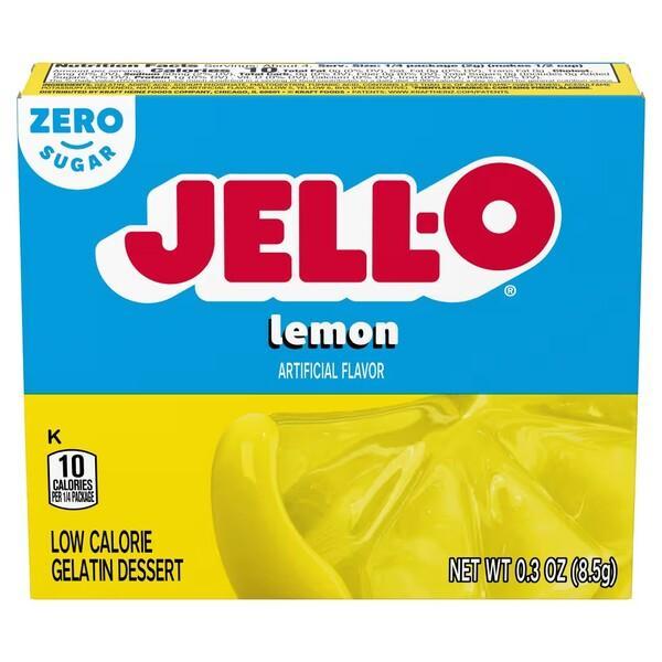 Jell-O Gelatin Dessert Sugar Free, Lemon 8.5g- Lillys Pharmacy and Health Store