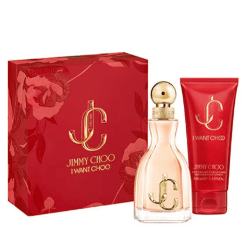 Jimmy Choo I Want Choo 60ml 2pc Gift Set60ml Edp Spr, 100ml Body Lotion- Lillys Pharmacy and Health Store