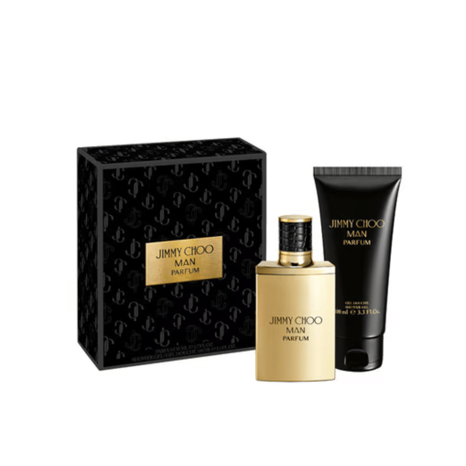 Jimmy Choo Man 50ml 2 Piece Gift Set - 50ml Eau de Toilette Spray, 100ml Shower Gel- Lillys Pharmacy and Health Store