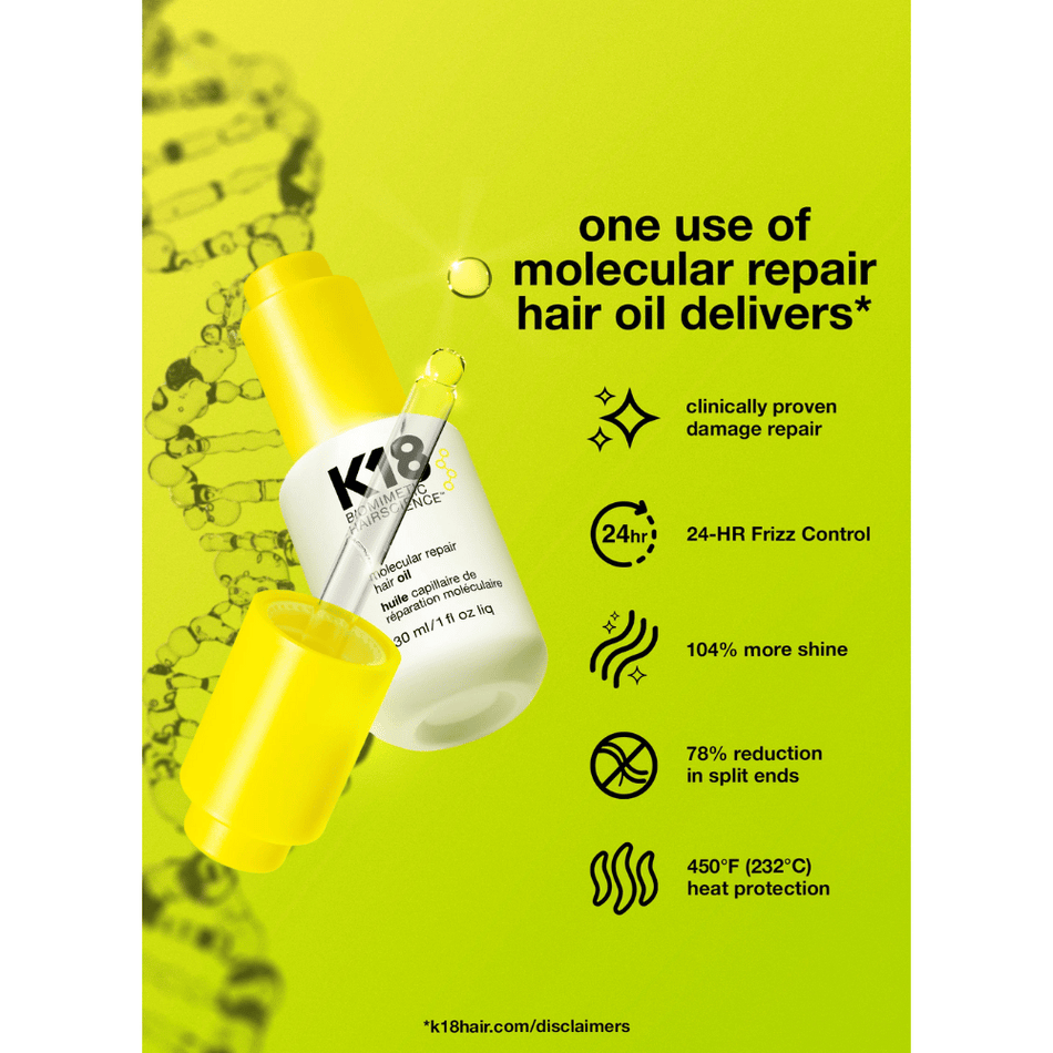 K18 Molecular Repair Hair Oil 30ml- Lillys Pharmacy and Health Store