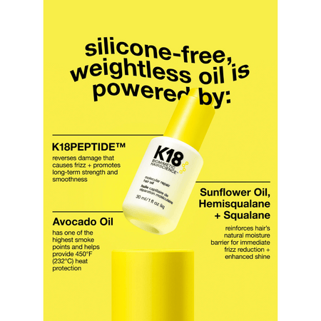 K18 Molecular Repair Hair Oil 30ml- Lillys Pharmacy and Health Store