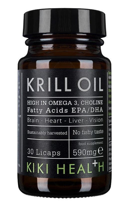 KIKI Health Krill Oil, 590mg 30 Licaps- Lillys Pharmacy and Health Store