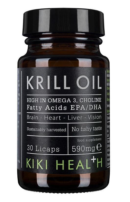KIKI Health Krill Oil, 590mg 30 Licaps- Lillys Pharmacy and Health Store
