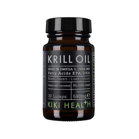 KIKI Health Krill Oil, 590mg 30 Licaps- Lillys Pharmacy and Health Store