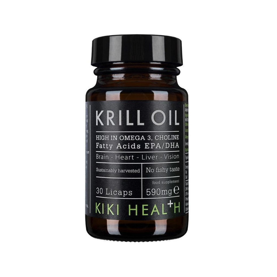 KIKI Health Krill Oil, 590mg 30 Licaps- Lillys Pharmacy and Health Store