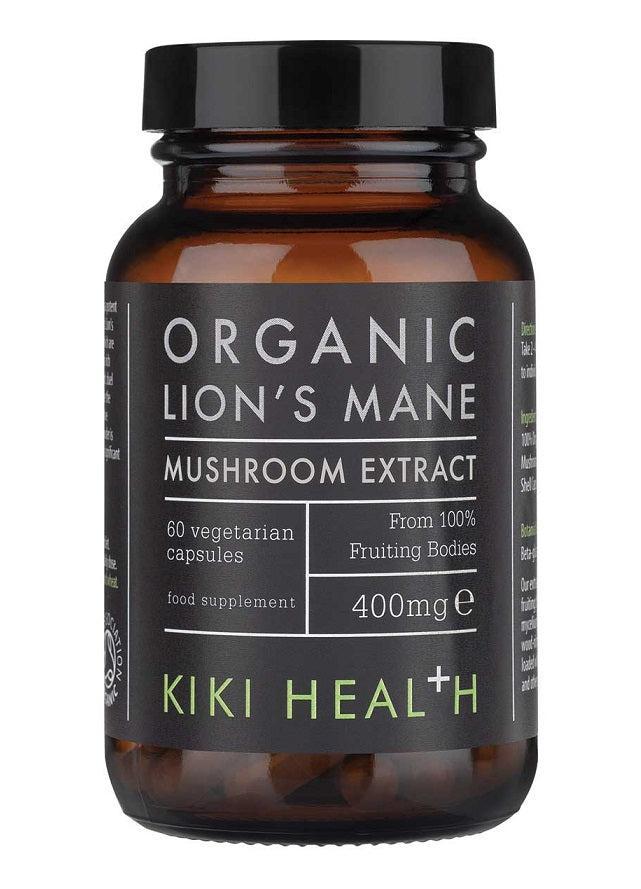 KIKI Health Lion's Mane's Extract, 400mg 60 vcaps- Lillys Pharmacy and Health Store