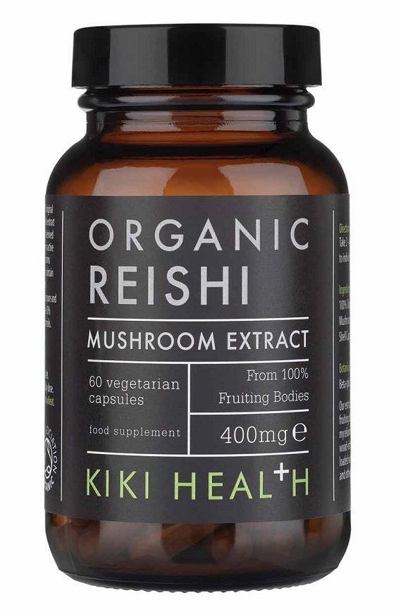 KIKI Health Reishi Extract, 400mg 60 vcaps- Lillys Pharmacy and Health Store