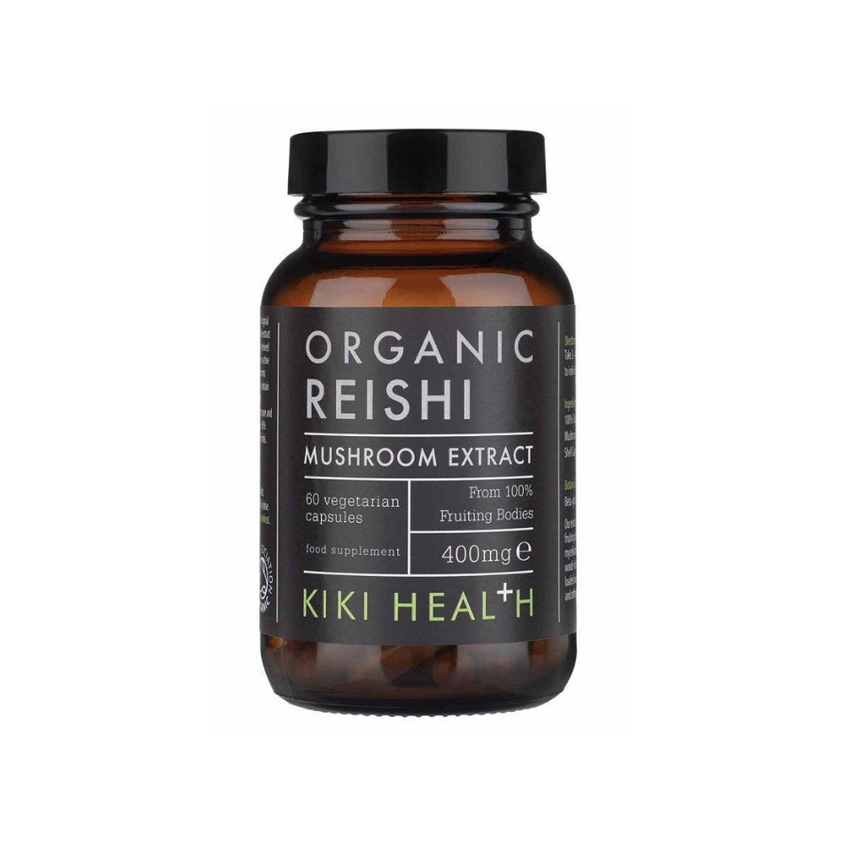 KIKI Health Reishi Extract, 400mg 60 vcaps- Lillys Pharmacy and Health Store