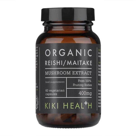KIKI Health Reishi & Maitake Mushroom Extract 60 vcaps- Lillys Pharmacy and Health Store
