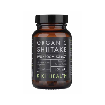 KIKI Health Shiitake Extract, 400mg 60 vcaps- Lillys Pharmacy and Health Store