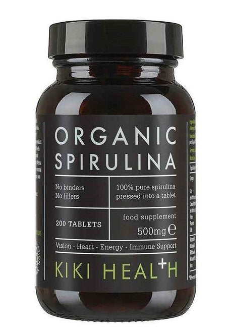 KIKI Health Spirulina, 500mg 200 tablets- Lillys Pharmacy and Health Store