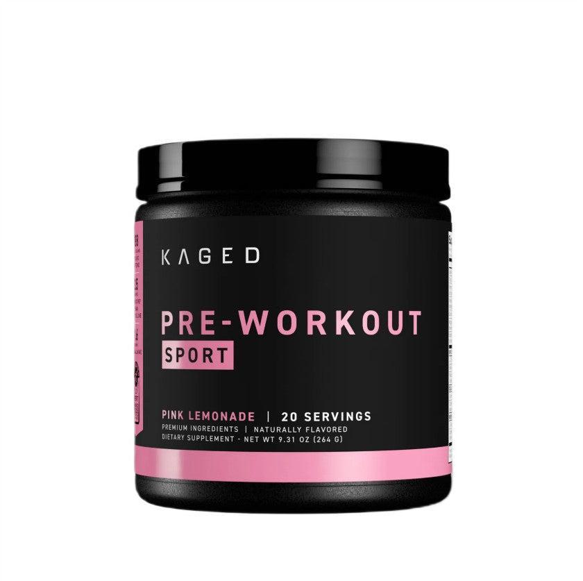 Kaged Muscle Pre - Workout Sport, Pink Lemonade - 264g