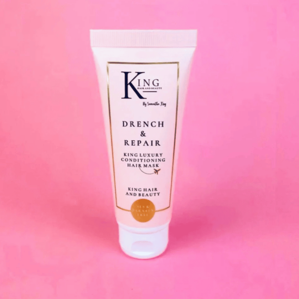 King Hair & Beauty Drench & Repair Mini Conditioning Hair Mask (75ml)- Lillys Pharmacy and Health Store