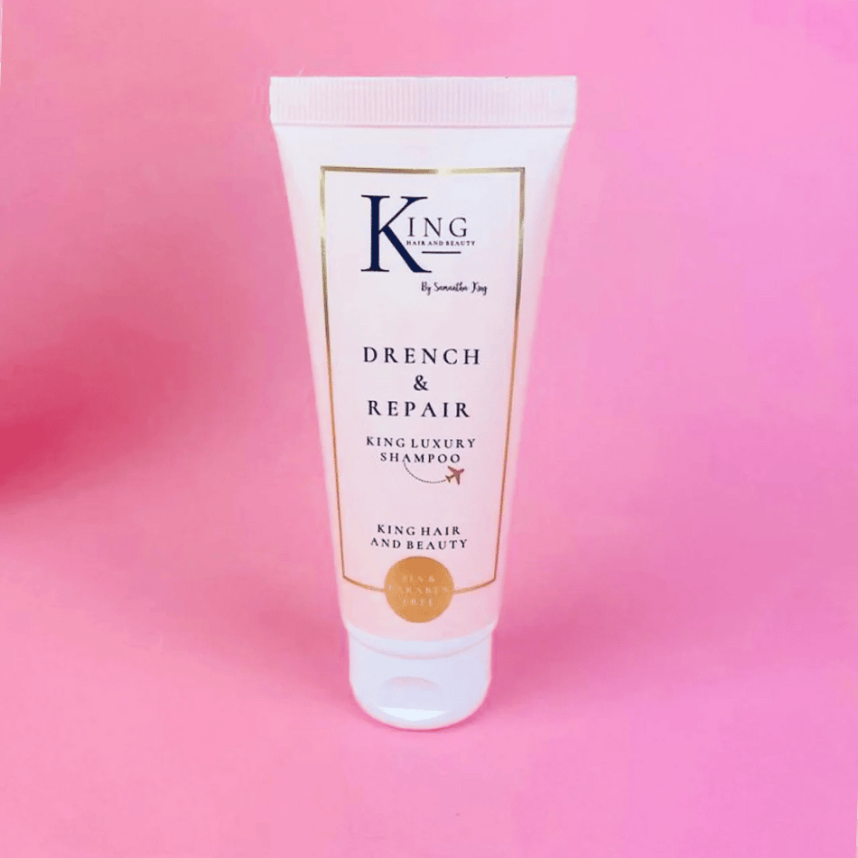 King Hair & Beauty Drench & Repair Mini Shampoo (75ml)- Lillys Pharmacy and Health Store