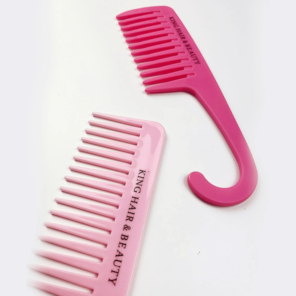 King Hair & Beauty King Curl Comb Duo- Lillys Pharmacy and Health Store