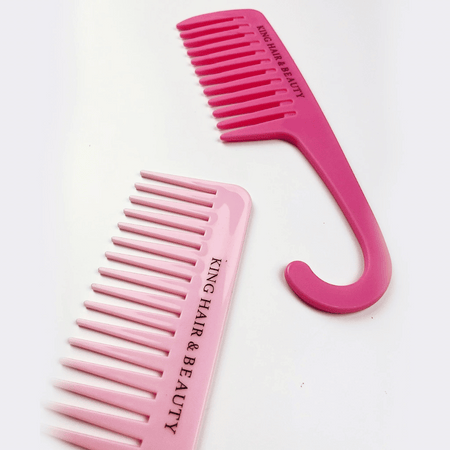 King Hair & Beauty King Curl Comb Duo- Lillys Pharmacy and Health Store