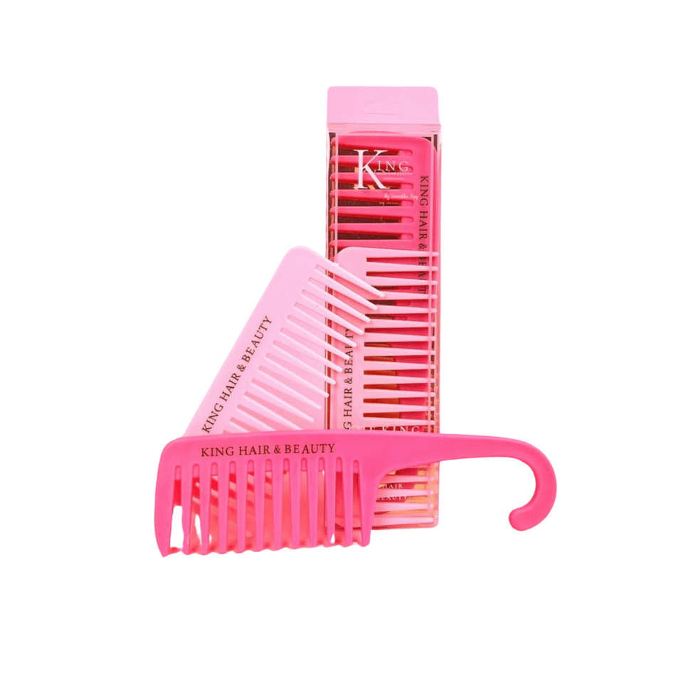 King Hair & Beauty King Curl Comb Duo- Lillys Pharmacy and Health Store