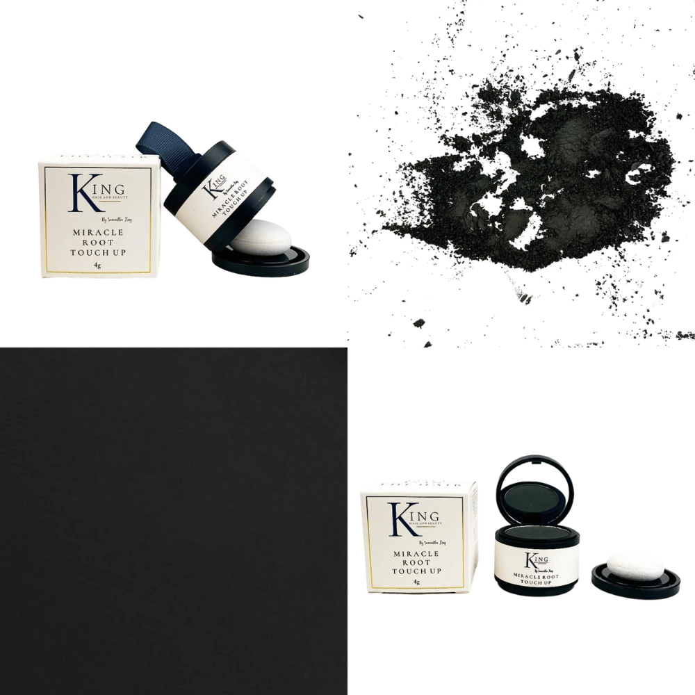King Hair & Beauty Miracle Root Touch Up - Black- Lillys Pharmacy and Health Store