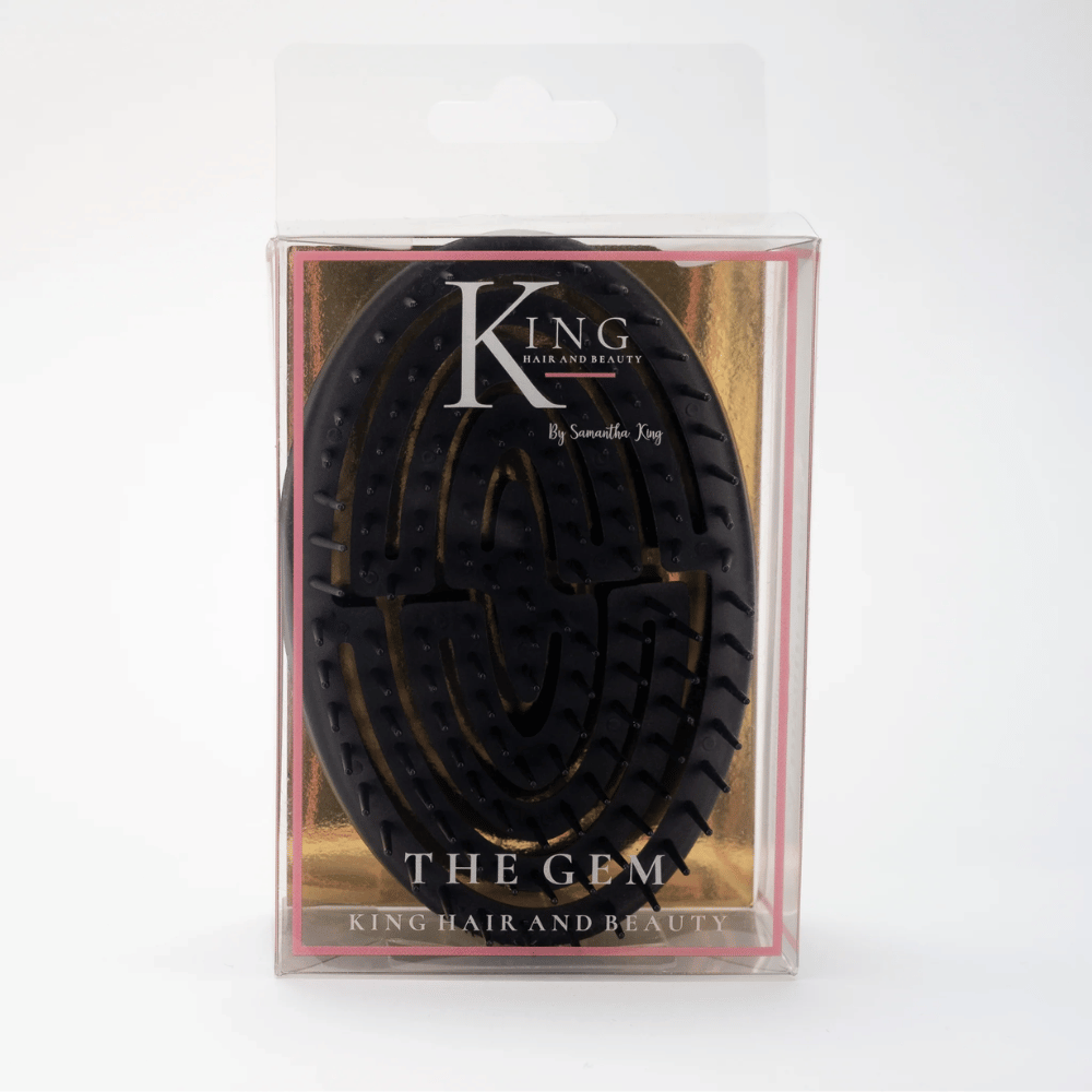 King Hair & Beauty The Gem Hairbrush- Lillys Pharmacy and Health Store