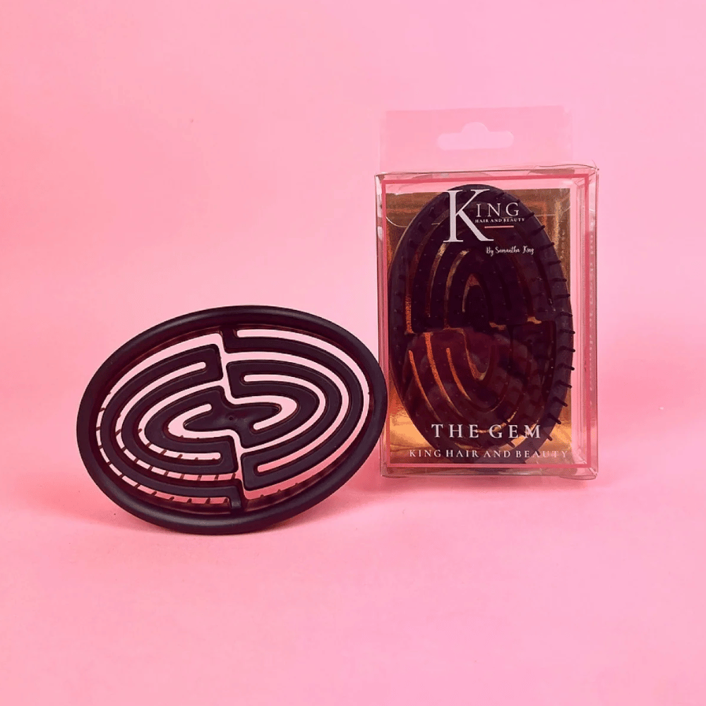 King Hair & Beauty The Gem Hairbrush- Lillys Pharmacy and Health Store